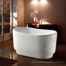 Chinese 1200x700x650MM White Customized Size Freestanding Soaking Bathtub